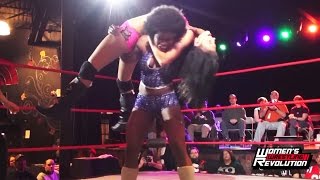 Free Match Dominique Fabiano vs MJ Jenkins  Womens Wrestling Revolution quotProject XXquot [upl. by Main]