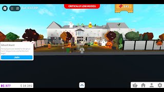 Decorating my house in bloxburg for haloween part 1 [upl. by Andreana]