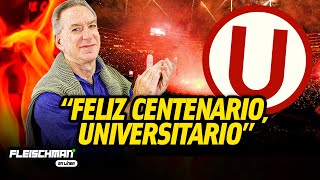 quotSí a UNIVERSITARIO DE DEPORTES le va bien al FÚTBOL PERUANO le irá BIENquot  Fleischman en línea [upl. by Ilyse]