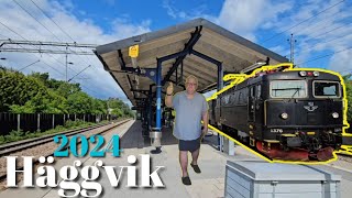 Häggvik Pendeltågstation Som den Ser Ut 2024 [upl. by Huntlee]