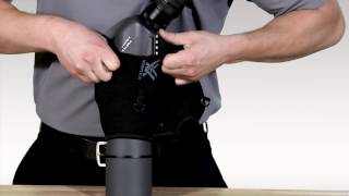 How To Put a Fitted Case Onto a Spotting Scope [upl. by Emelina]