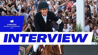 Henrik von Eckermann Post Studio Interview  LGCT Grand Prix of Rome 2023 [upl. by Ellerahs856]