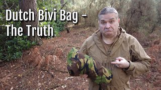 Dutch Army Bivi The Truth About Hooped Bivi Bags [upl. by Peggir]