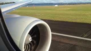 Magnificent Boeing 777300ER Takeoff from Auckland [upl. by Stephana]