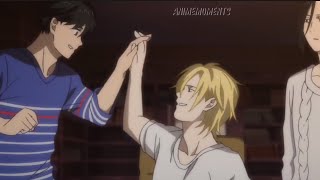 Ash x Eiji moment 8  The amount of trust Ash has for Eiji [upl. by Esidarap606]