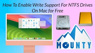 How To Enable Write Support For NTFS Drives On Mac for Free [upl. by Cony]