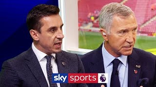 Gary Neville amp Graeme Souness disagree over Spurs spending habits  Super Sunday [upl. by Lesya]