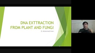 DNA extraction from Plant and Fungi by CTAB method [upl. by Notsehc]