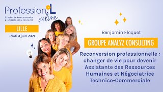 Reconversion pour devenir Assistante Ressources humaines  Groupe Analyze Consulting [upl. by Segalman]