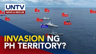 Philippine Navy namataan ang nasa 200 Chinese vessels sa West PH Sea [upl. by Aurilia]