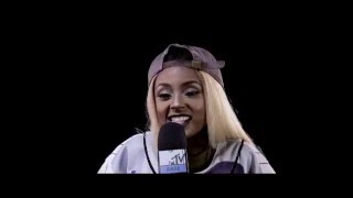 Vanessa Mdee drops a little freestyle on the Official Naija Top 10 [upl. by Warden]