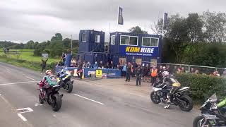 Cookstown 100 2021 superbike race [upl. by Enamart]