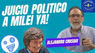 JUICIO POLITICO A MILEI YA [upl. by Nhabois]