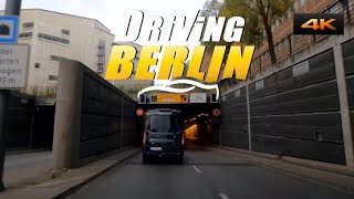 Driving Berlin Germany Moabit Hansaviertel Tiergarten Wedding Gesundbrunnen 4K 60FPS [upl. by Broucek]