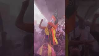 Navneet Rana celebrates RaviJi Ranas Victory bjp edit ravirana navneetrana viralvideo [upl. by Semyaj]