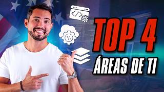 Top 4 MELHORES Áreas para TI na Gringa hoje [upl. by Rosenblatt]