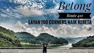 Betong Thailand 🇹🇭 Layan 100 corners naik kereta ke Santai Budaya  Suzuki GSX S750 [upl. by Ylecara]