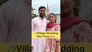 Mini Vlog Indian Village Wedding shorts india marriage wedding minivlog maharashtra [upl. by Ellerret]