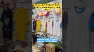 TShirt and Tshirt Printing Machines in Hyderabad ytshorts shorts youtubeshorts tshirtprinting [upl. by Nwhas317]