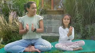 Hare Govinda Mantra Kids  Mantra Infantil Niños  Mantra Enfants [upl. by Hacker]