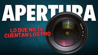 DOMINA LA APERTURA Y TRANSFORMA TUS FOTOS  LO QUE LOS PROFESIONALES NO TE CUENTAN [upl. by Yelsehc207]