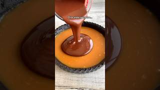 Amazing Halloween chocolate tart idea easyrecipe shorts [upl. by Hibbs]