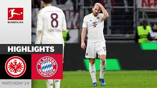 Frankfurt  FC Bayern 51  Highlights  MD 14 – Bundesliga 2324 [upl. by Alaj]