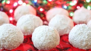 EASY Christmas Snowballs  Pecan Balls  So Easy ANYONE Can Make These [upl. by Mile]