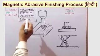 Magnetic Abrasive Finishing Process हिन्दी [upl. by Holbrook]