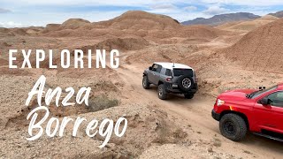 Anza Borrego Adventure  Ocotillo Wells the Hills of the Moon and More [upl. by Adine]