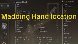 ELDEN RING dlc  Madding Hand location [upl. by Hopkins678]