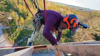 Finishing the roof hips [upl. by Nerro]