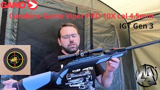 Carabine à plombs Gamo Viper pro 10x igt gen3 45mm 20 joules  bestial [upl. by Nitsirhc]