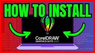 How To INSTALL Coreldraw On PC 2024 [upl. by Oicram]