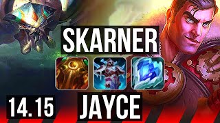 SKARNER vs JAYCE TOP  8217 66 winrate  VN Master  1415 [upl. by Asenej632]