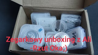 Zegarkowy unpaczking z Aliexpress Rzut Oka [upl. by Yatnohs]