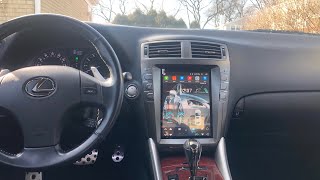 HOW TO Install Aftermarket Radio in Lexus IS250IS350ISF [upl. by Maya662]