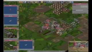 OpenTTD British Isles 19501960 [upl. by Temirf973]