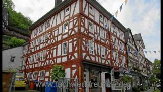 Dillenburg HD Fachwerk Tour durch die historische Altstadt in Hessen [upl. by Elocel657]