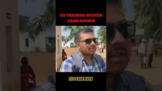 ITI TRAINING OFFICER EXAM REVIEW  ititrainingofficer ititoexamreview [upl. by Nevai]