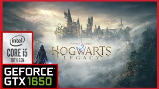 Hogwarts Legacy  GTX 1650  i5 10300H  Benchmark  Acer Aspire 7 [upl. by Larkins]