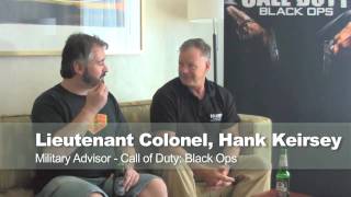 ‪Call of Duty Black Ops‬  Interview Military Advisor Lieutenant Colonel Hank Keirsey [upl. by Anirat]