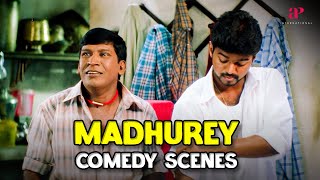 மதுர மேல குதிர ஏறுறது யாரு  Madhurey Comedy Scenes  Vijay  Sonia Agarwal  Vadivelu [upl. by Lanos917]