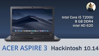 Acer Aspire V3 A315 Hackintosh Big Sur  Catalina intel HD 620  Как установить  How to install [upl. by Grimaud]