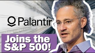 Palantir Stock Joins the SampP 500 What Now [upl. by Ellenaj]