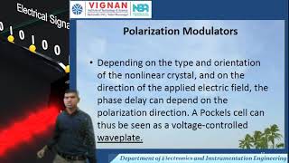 OELI Lecture Electro Optic Modulator [upl. by Mulac]