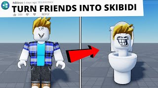 I Scripted Your Funny Roblox Ideas Part 1 [upl. by Nosecyrb]