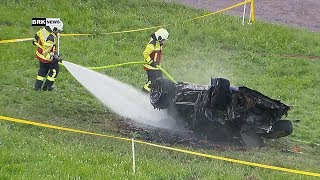 The Grand Tour Richard Hammonds burning wreck of the Rimac [upl. by Von]