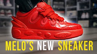 UNBOXING FIRST LOOK AT LAMELOS NEW SNEAKER WITH PUMA [upl. by Marrilee]