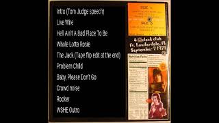 ACDC Baby Please Dont Go Live 4 O Clock Club Fort Lauderdale FL Sep 6th 1977 [upl. by Arraeis]